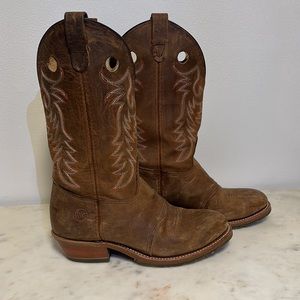 Double H UltraGel ICE Buckaroo Boots Womens Size 10 EUC